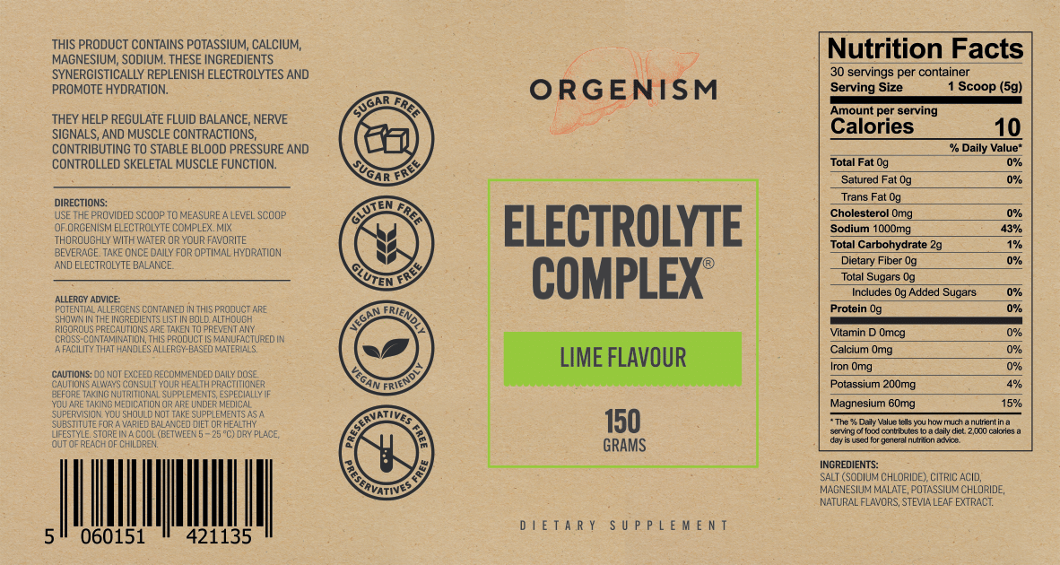 Electrolyte Complex Powder - Orgenism