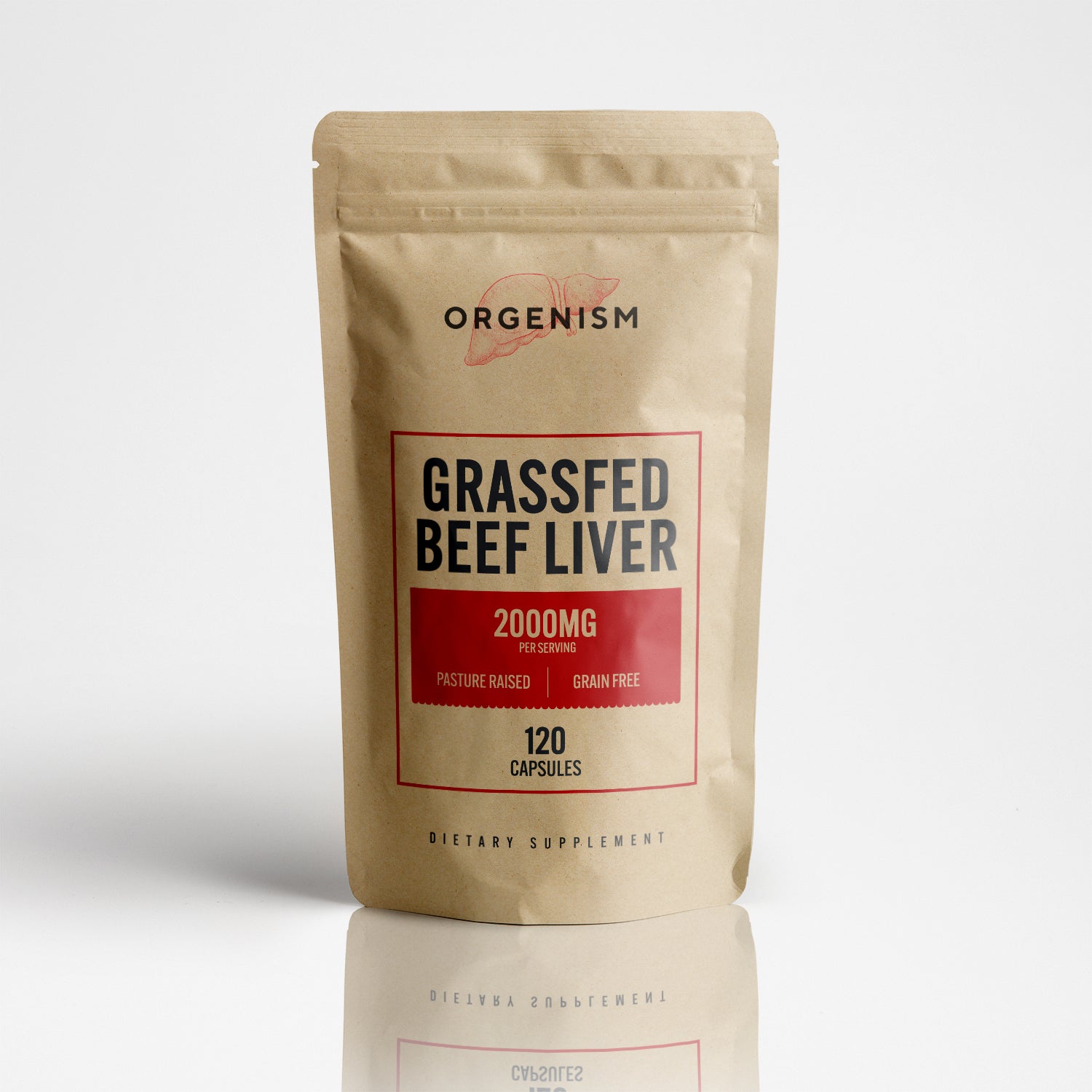 Grass Fed Beef Liver Capsules – Orgenism